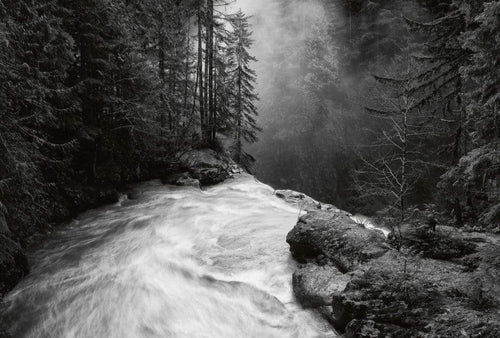 Wizard+Genius Over the Waterfall Non Woven Wall Mural 384x260cm 8 Panels | Yourdecoration.com