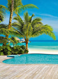 Wizard+Genius Pool Non Woven Wall Mural 192x260cm 4 Panels | Yourdecoration.com