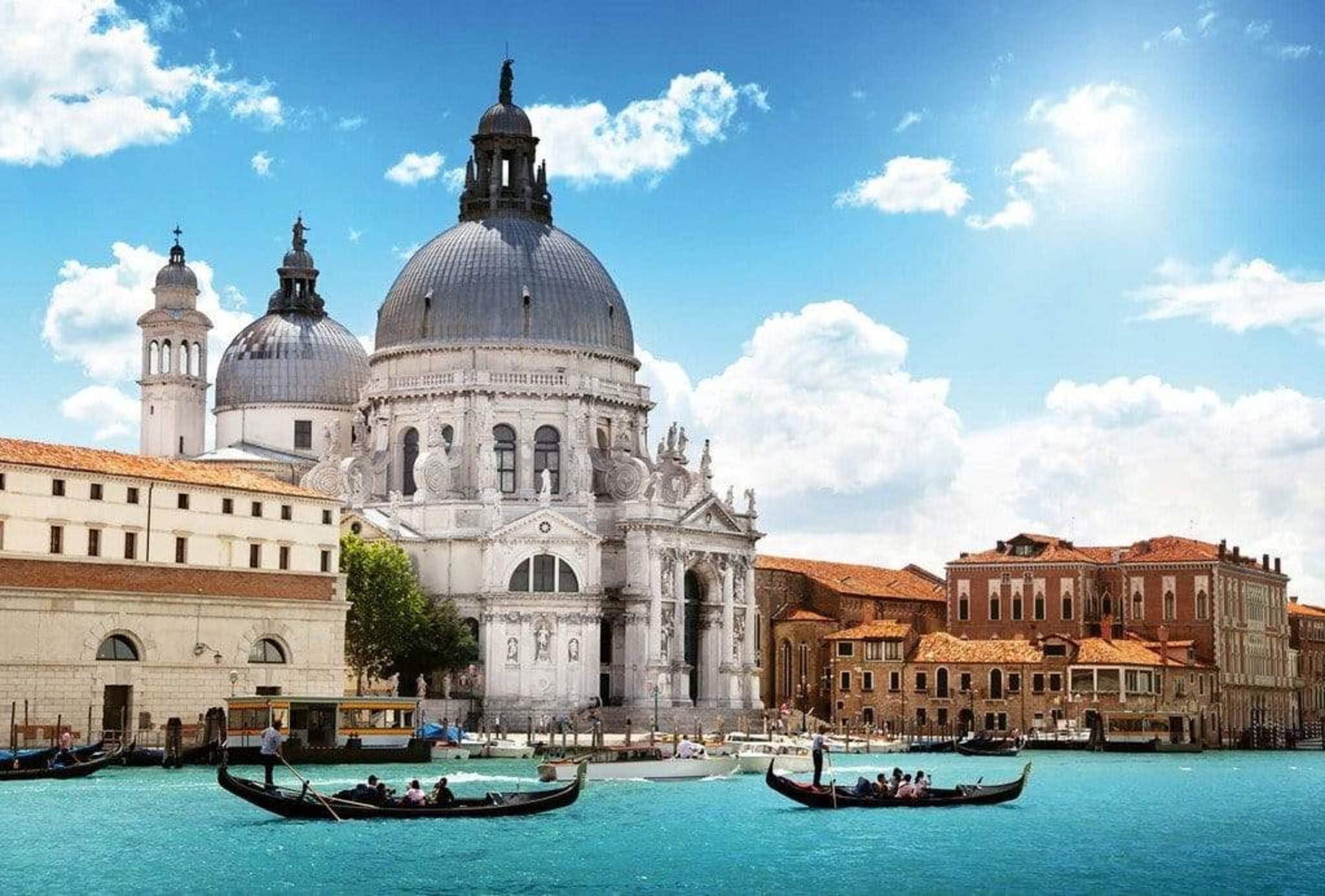 Wizard+Genius Santa Maria Della Salute Venice Italy Non Woven Wall Mural 384x260cm 8 Panels | Yourdecoration.com