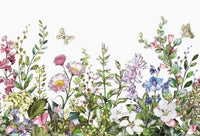 Wizard+Genius Summer Flowers Non Woven Wall Mural 384x260cm 8 Panels | Yourdecoration.com