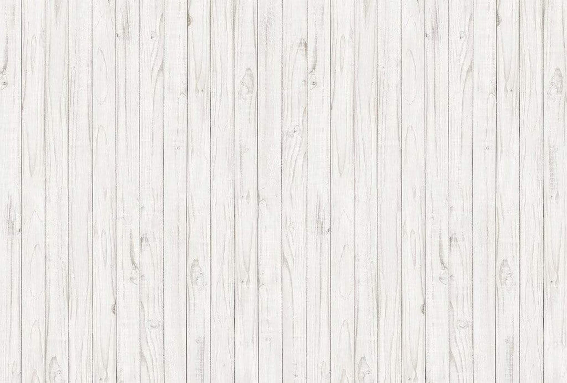 Wizard+Genius White Wooden Wall Non Woven Wall Mural 384x260cm 8 Panels | Yourdecoration.com