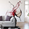 Wizard+Genius Wine Glasses Wall Mural 366x254cm 8 Panels Ambiance | Yourdecoration.com